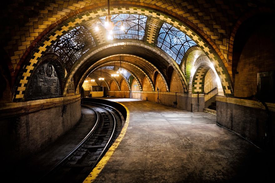 La station City Hall, New York
