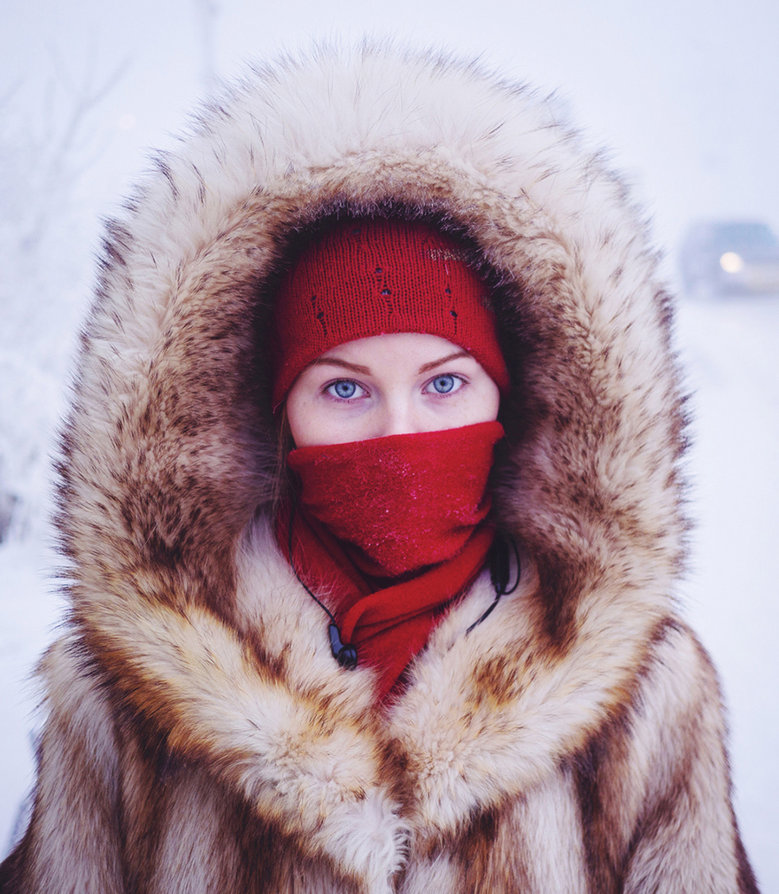 Illustration : Voyager dans le plus Froid Village de la Planète