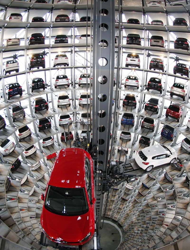 L'incroyable parc de haute technologie Volkswagen à Wolfsburg