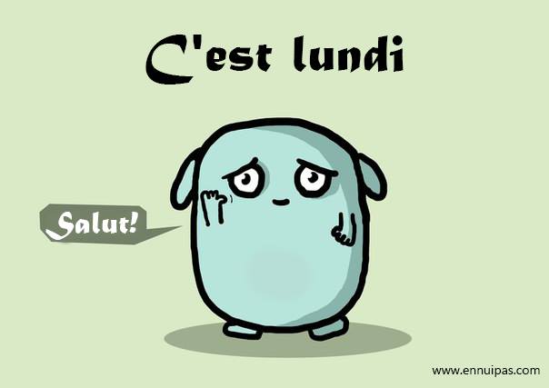Illustration : Aimez le Lundi, il est très mignon