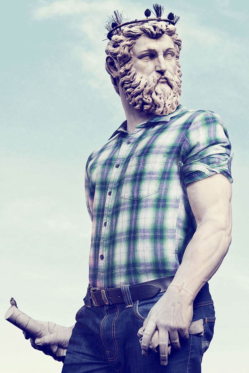Illustration : Les sculptures grecques habillées