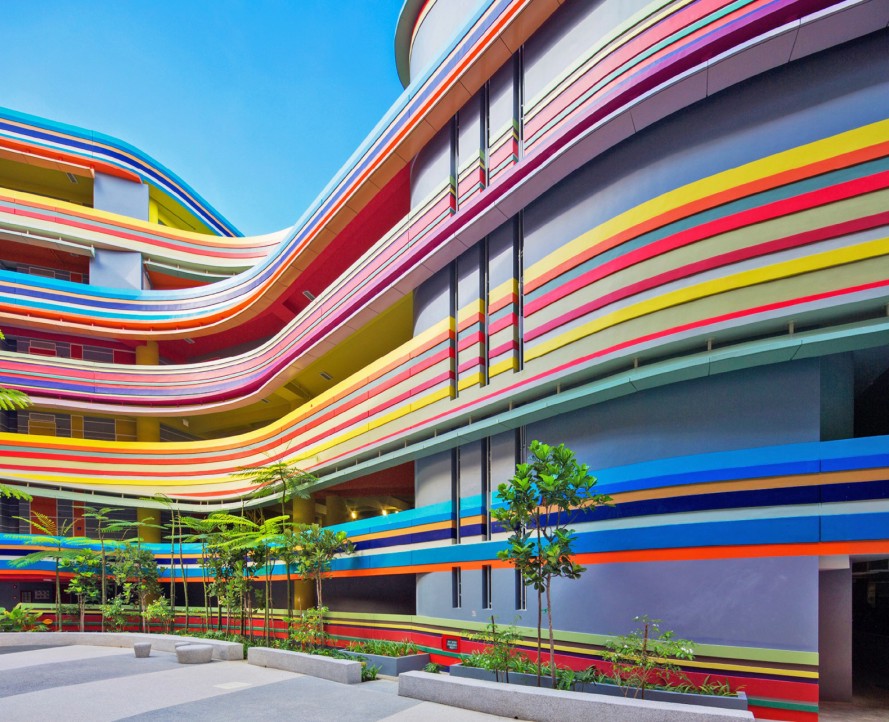 Illustration : L'école Arc en Ciel de Singapour
