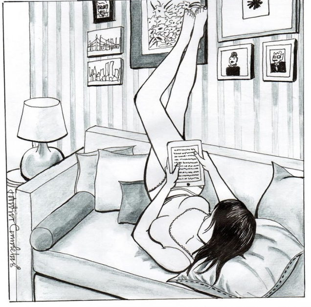 Illustration : Vivre seul peut être fantastique! N'est pas?