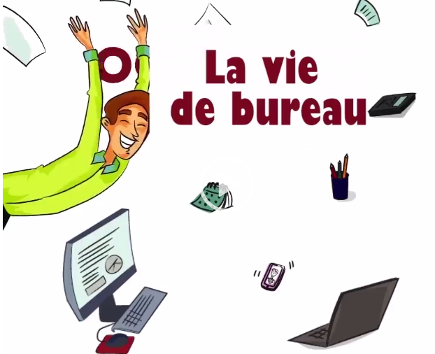Illustration : La vie de bureau