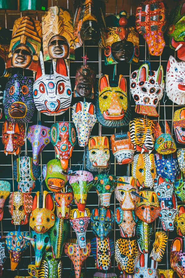 14.Masaya-Market-masks-Nicaragua-El-Camino