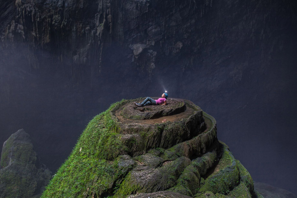 Illustration : Shondong -la plus grande grotte dans le monde