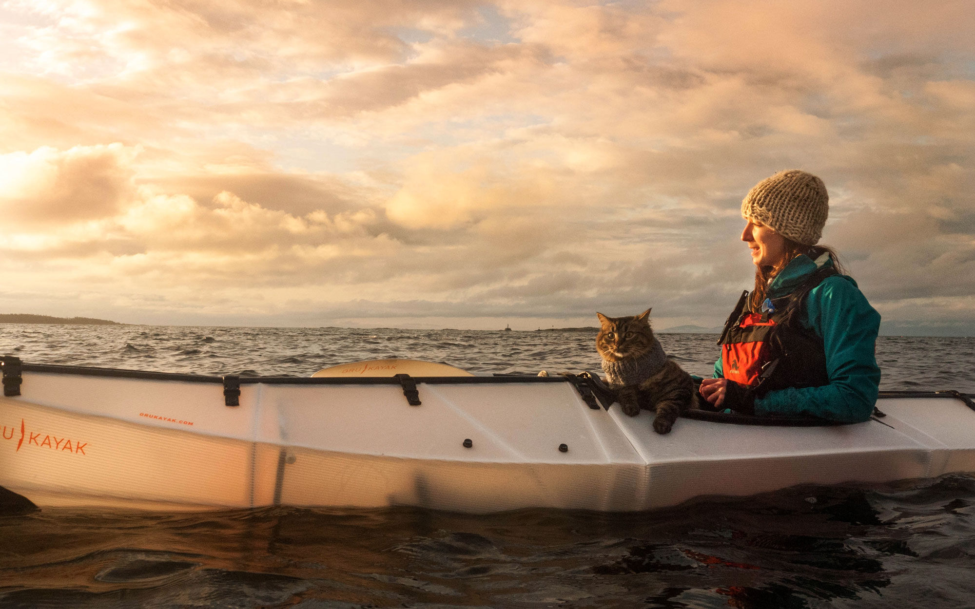Canoe-Trip-Cats-voyager avec un chat