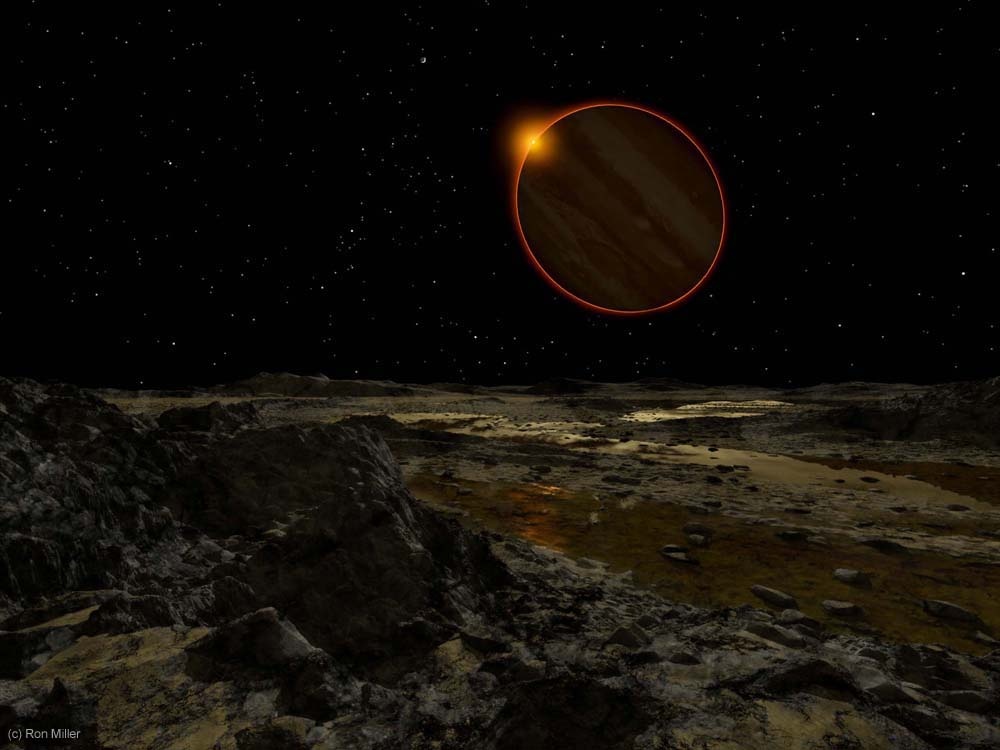 Illustration : Voyages à d'autres dimensions ou le soleil sur des planètes différentes