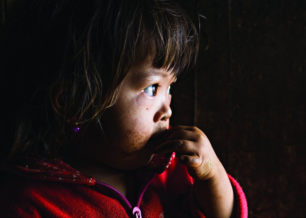 MANDATORY CREDIT: Réhahn Photography/REX Shutterstock. Only for use in this story. Editorial Use Only. No stock, books, advertising or merchandising without photographer's permission Mandatory Credit: Photo by Réhahn Photography/REX Shutterstock (5064716h) A child looking into the distance, from the village of Bac Ha Smiling faces of North Vietnam, Vietnam - Aug 2015 FULL COPY: http://www.rexfeatures.com/nanolink/r1mu A photographer has captured a series of striking portraits of Northern Vietnam's ethnic tribes. French photographer Réhahn captured the images on a recent roadtrip through Northern Vietnam's stunning mountains. There are many different ethnic tribes in the Northern Vietnam region, each with a unique traditional clothing and a unique language. In the pictures stunning portraits can be seen of the locals, dressed in their unique colours and textile prints.