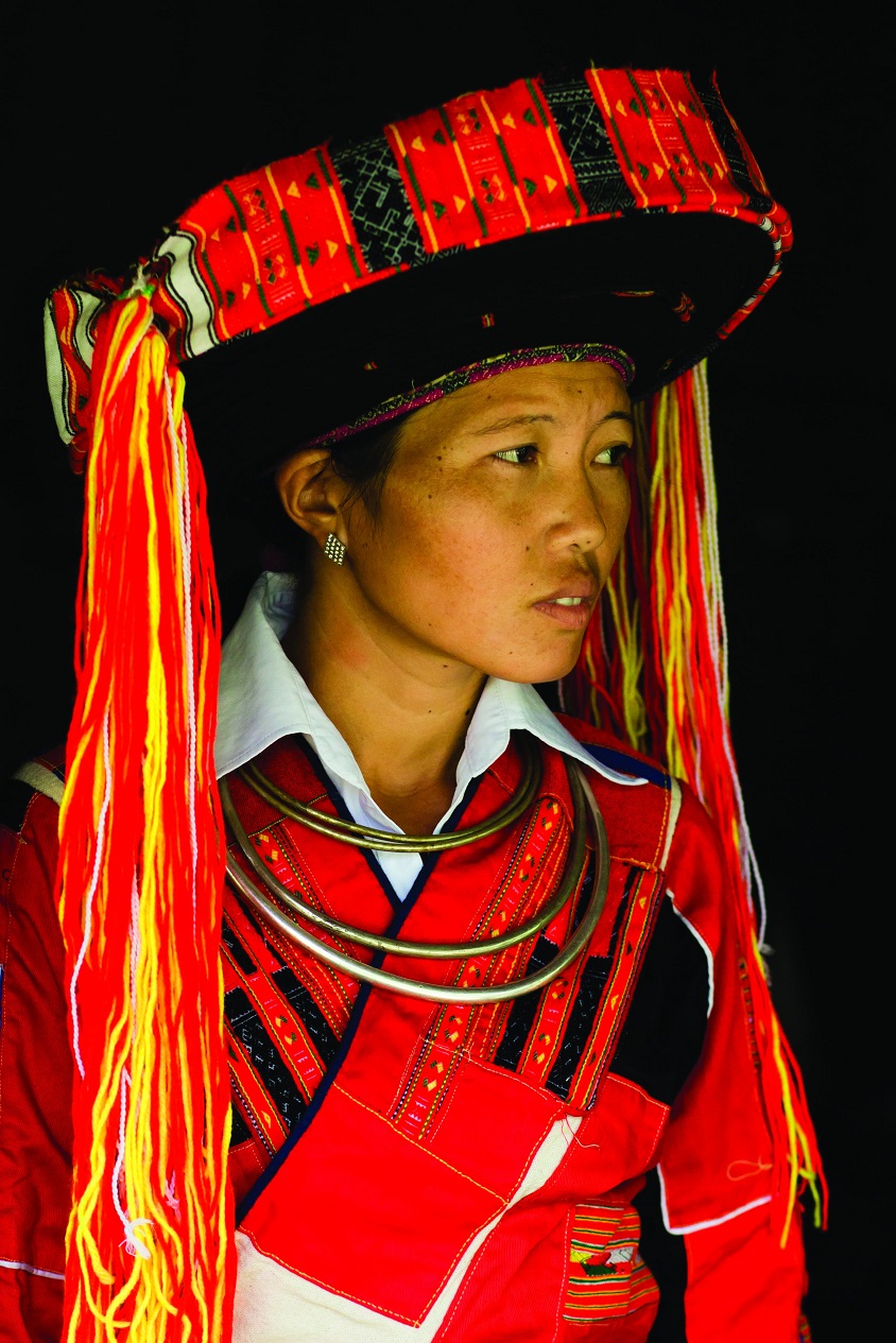 MANDATORY CREDIT: Réhahn Photography/REX Shutterstock. Only for use in this story. Editorial Use Only. No stock, books, advertising or merchandising without photographer's permission Mandatory Credit: Photo by Réhahn Photography/REX Shutterstock (5064716k) Xìn Th Huong, 27, lives in a remote village in NorthernVietnam. Rehnan said: "She told me that she only wear her costume on special occasion only. It took her almost 30 minutes to roll the hat itself, of which, I find it to be very unique." Smiling faces of North Vietnam, Vietnam - Aug 2015 FULL COPY: http://www.rexfeatures.com/nanolink/r1mu A photographer has captured a series of striking portraits of Northern Vietnam's ethnic tribes. French photographer Réhahn captured the images on a recent roadtrip through Northern Vietnam's stunning mountains. There are many different ethnic tribes in the Northern Vietnam region, each with a unique traditional clothing and a unique language. In the pictures stunning portraits can be seen of the locals, dressed in their unique colours and textile prints.