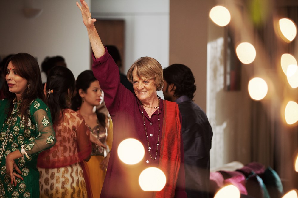 THE SECOND BEST EXOTIC MARIGOLD HOTEL, Maggie Smith, 2015. ph: Laurie Sparham/TM & copyright © Fox Searchlight. All rights reserved