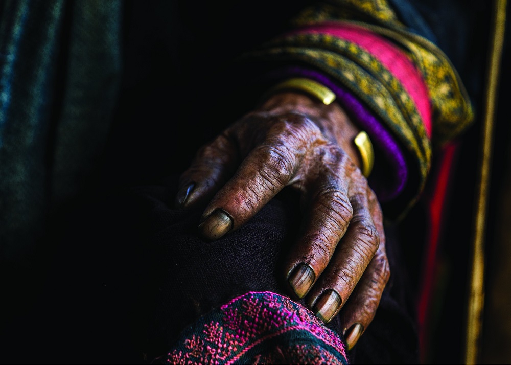 MANDATORY CREDIT: Réhahn Photography/REX Shutterstock. Only for use in this story. Editorial Use Only. No stock, books, advertising or merchandising without photographer's permission Mandatory Credit: Photo by Réhahn Photography/REX Shutterstock (5064716c) A woman's hand, dyed-indigo, in the village of Sapa Smiling faces of North Vietnam, Vietnam - Aug 2015 FULL COPY: http://www.rexfeatures.com/nanolink/r1mu A photographer has captured a series of striking portraits of Northern Vietnam's ethnic tribes. French photographer Réhahn captured the images on a recent roadtrip through Northern Vietnam's stunning mountains. There are many different ethnic tribes in the Northern Vietnam region, each with a unique traditional clothing and a unique language. In the pictures stunning portraits can be seen of the locals, dressed in their unique colours and textile prints.