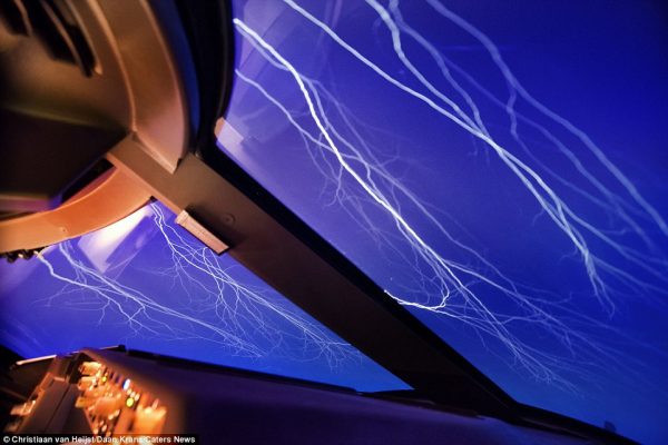Illustration : Des photos superbes prises à partir de cabine d'avion