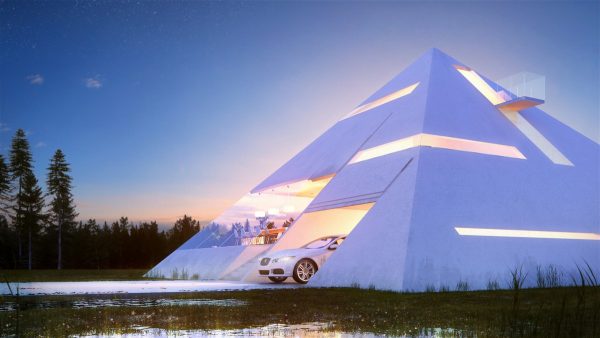 Illustration : Pyramid House