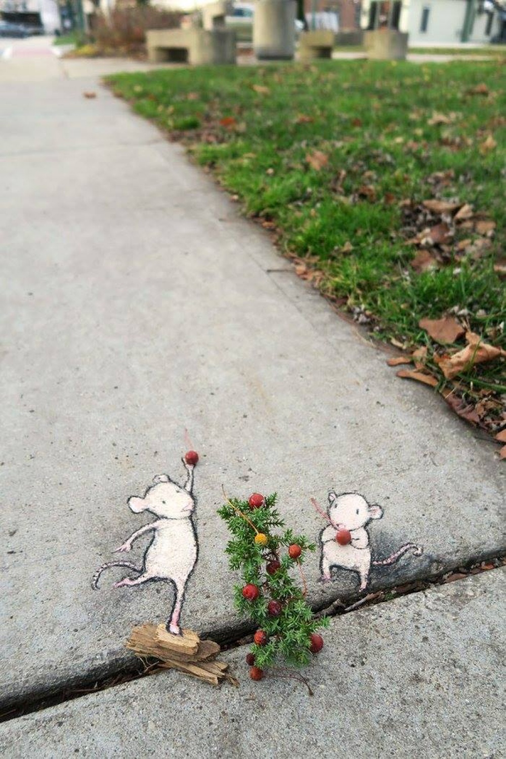 20 œuvres d'art de la rue, dont le cœur bat plus vite