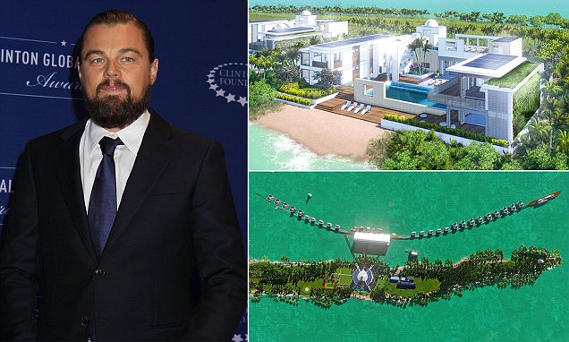 Illustration : Leonardo DiCaprio achète une île au Belize pour construire un Éco-Resort