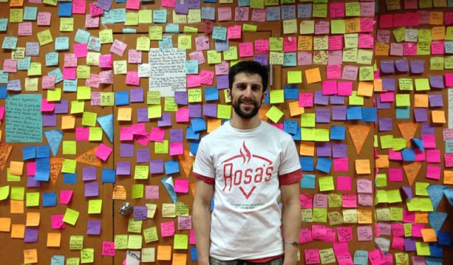 Illustration : Pizza pour les sans-abri, le concept sur Wall Street