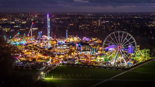 marchés de Noël a Londres Winter Wonderland